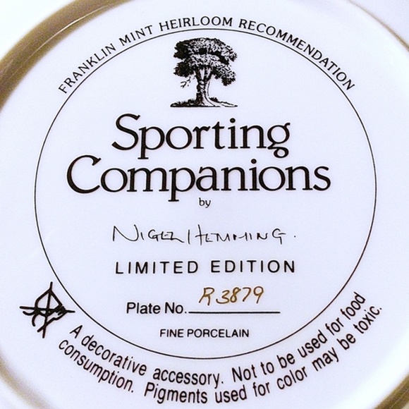 Nigel Hemming Plates Sporting & Canine Companion - Picture 2 of 6